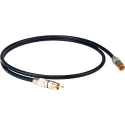 Klotz SPDIF Kabel Cinch / Cinch 3 m schwarz