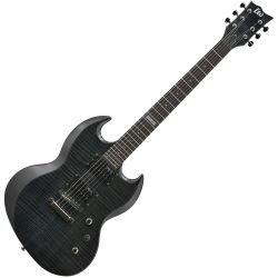 ESP Ltd Viper-100FM See Thru Black E-Gitarre