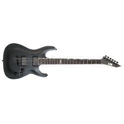 ESP Ltd MHB-400 Black Satin Bariton E-Gitarre