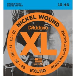 Daddario EXL110-B25 Regular Light 25 Stück Satz Saiten