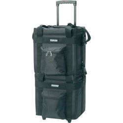 Magma LP Bag Twin Trolley 60+60 black/black