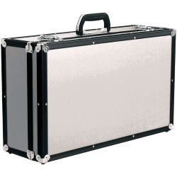 Magma Alu Koffer CD-140 silber/schwarz