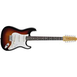 Fender Strat XII 12 String RW 3 Tone Sunburst