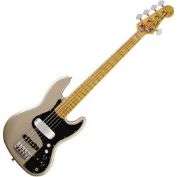 Fender Marcus Miller Jazz Bass V Shoreline Gold
