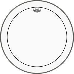Remo 22 Zoll Pin Stripe Clear Bass Drum
