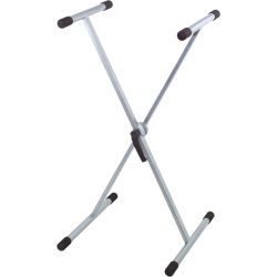 BSX Keyboardständer Easy Gear System silbergrau
