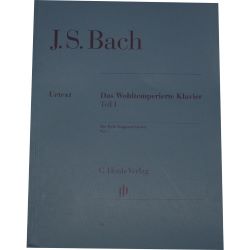 Henle - Das wohltemperierte Klavier 1 - von Bach