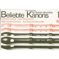 Edition Melodie "Beliebte Kanons 1" von Bodenmann