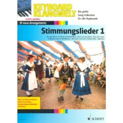 Schott "Keyboard Klangwelt Stimmungslieder 1" von Boarder
