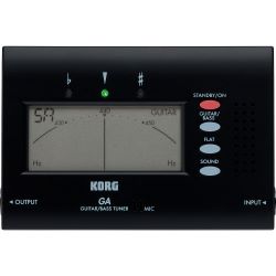 Korg GA-40 Black Guitar Tuner Stimmgerät