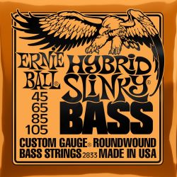 Ernie Ball EB2833 Hybrid Slinky Bass-Saiten 045-105
