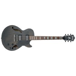 Ibanez AGS 83 B-TKF Trans. Black Flat  Artcore E-Gitarre