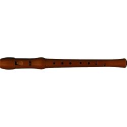 Heinrich Blockflöte Schulflöte C Sopran barock Ahorn braun