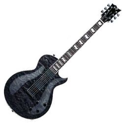 ESP Eclipse II QM See-thru Black