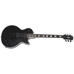 Epiphone Ltd. Ed. Les Paul Custom EMG Pickups Midnight Ebony E-Gitarre