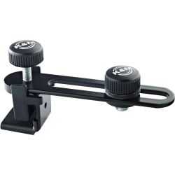 K&M 24035 Mikrofonhalterung für Drums schwarz