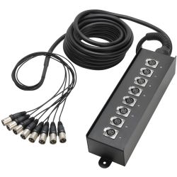 Adam Hall Pro Multicore 8 XLR IN  10m