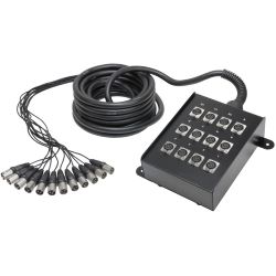 Adam Hall K12C10 Multicore 12 XLR IN 10m