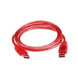 Klotz High Speed USB Kabel 2.0 A-A (1m) Kunststoff ROT