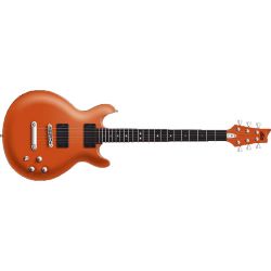 LAG Roxane 100 Mattdesign E-Gitarre dark orange LGRM100DOR