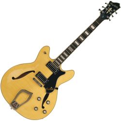 Hagstrom Viking Deluxe Natural Gloss E-Gitarre