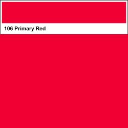Lee Farbfolie 106 Primary Red 25cm x 122cm