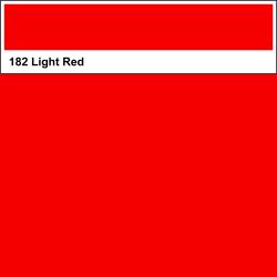 Lee Farbfolie 182 Light Red 25 x 122cm