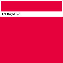 Lee Farbfolie 026 Bright Red 25cm x 122cm