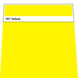 Lee Farbfolie 101 Yellow 25cm x 122cm