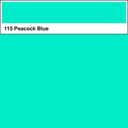 Lee Farbfolie 115 Peacock Blue 25cm x 122cm