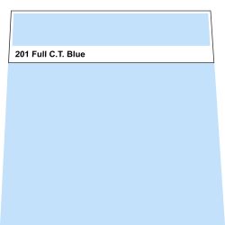 Lee Farbfolie 201 Full C.T. Blue 25 x 122cm