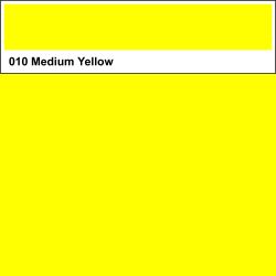Lee Farbfolie 010 Medium Yellow 25cm x 122cm