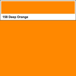 Lee Farbfolie 158 Deep Orange 25cm x 122cm