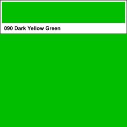 Lee Farbfolie 090 Dark Yellow Green 25cm x 122cm