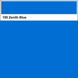 Lee Farbfolie 195 Zenith Blue 25cm x 122cm