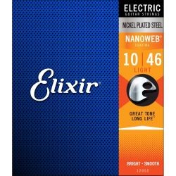 Elixir 12052 Electric Nanoweb Light 010 - 046