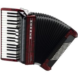 Hohner Akkordeon Amica III 72 rot