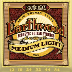 Ernie Ball EB2003 Earthwood Bronze Medium Light 012-054