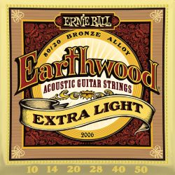 Ernie Ball EB2006 Earthwood Bronze Extra Light 010-050