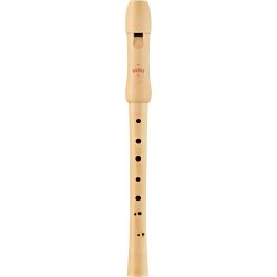 Moeck Schul-Sopranblockflöte 1219 Ahorn barock DL f. Linkshänder