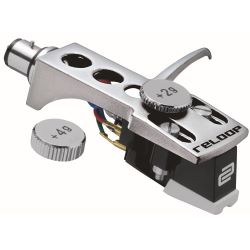 Reloop Battle Track montiert auf Headshell Silver