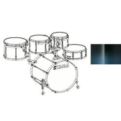 TAMA Drumset Superstar Custom SL50F Blue Metallic Fade