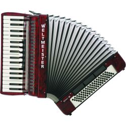 Weltmeister Akkordeon Achat 80 rot