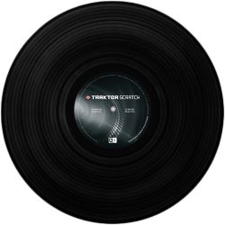 Native Instruments Traktor Scratch Control Vinyl Schw. MK1