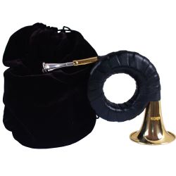 KORN TJH-1 B Taschenjagdhorn mit Tasche (Bag)