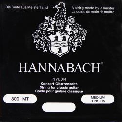 Hannabach schwarz Einzelsaite Classic D4