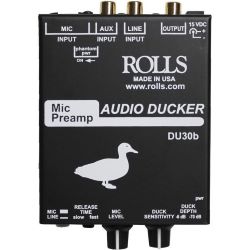 ROLLS DU-30b Mic Preamp mit Auto Talkover