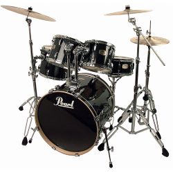 Pearl ELX 825 Drum Set Galaxy Black