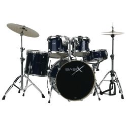 Basix Schlagzeug Custom Set 2 Natural Birch
