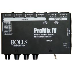 ROLLS MX-124 ProMix IV  4-Kanal Mixer